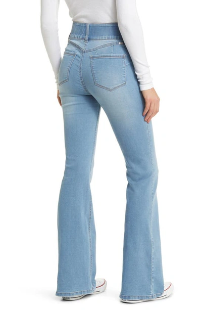 Shop 1822 Denim Fit & Lift High Waist Flare Jeans In Fabie