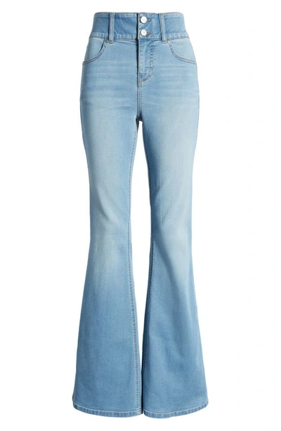 1822 Denim Fit & Lift High Waist Flare Jeans In Fabie