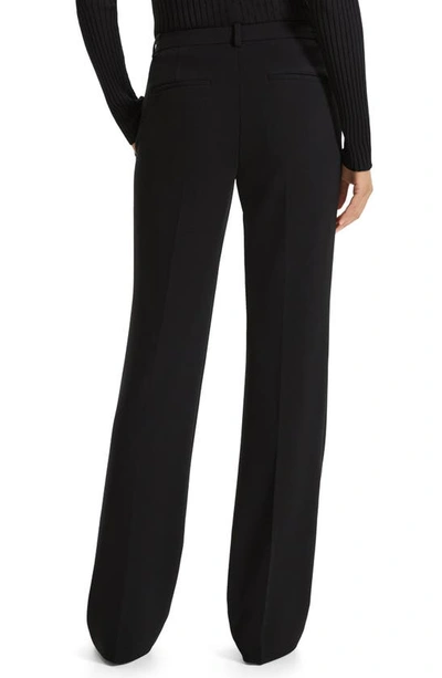 Shop Theory Slim Fit Flare Trousers In Black