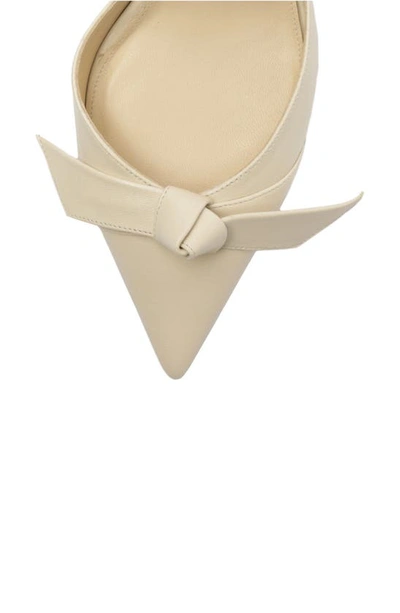 Shop Alexandre Birman Clarita Pointed Toe Slingback Pump In Dove