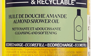 L'occitane Cleansing And Softening Refillable Shower Oil With Almond Oil 16.9 oz / 500 ml Refill In Refill