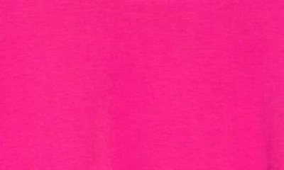 Shop Vince Camuto Crewneck T-shirt In Hot Pink