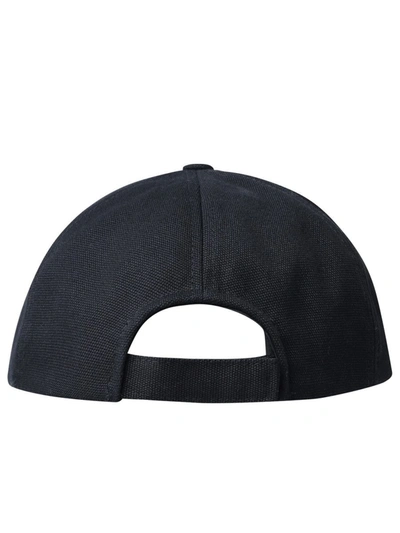Shop Isabel Marant Étoile Black Cotton 'tyron' Hat