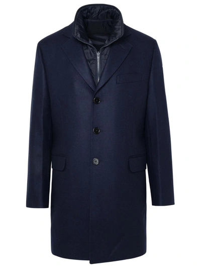 Shop Fay Blue Polyamide Coat