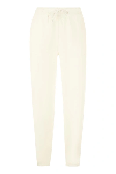 Shop Polo Ralph Lauren Sweat Jogging Trousers In White