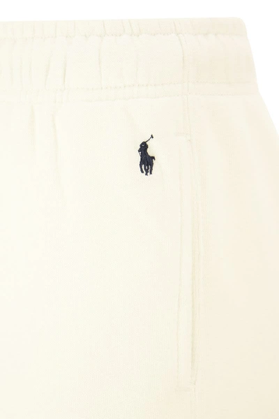 Shop Polo Ralph Lauren Sweat Jogging Trousers In White