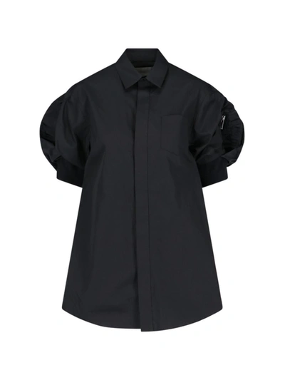 Shop Sacai Shirts In Black