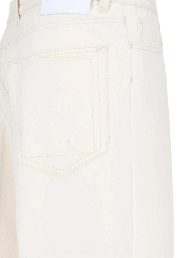 Setchu Straight Jeans In White