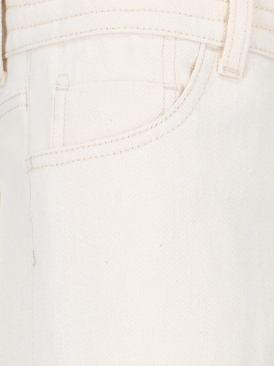 Setchu Straight Jeans In White