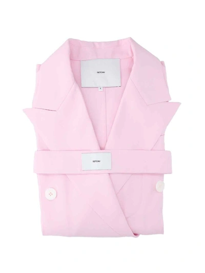 Shop Setchu Jackets In Pink