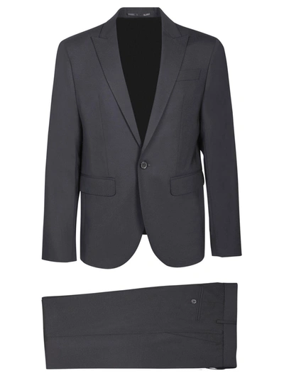 Shop Dsquared2 Single-breasted Two-piece Tailored Suit In Black