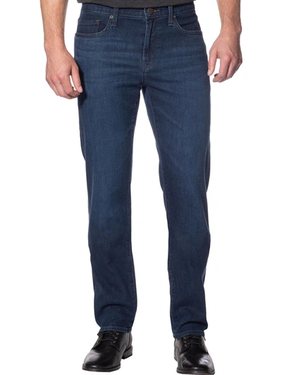 Shop J Brand Tyler Mens Denim Medium Wash Straight Leg Jeans In Blue