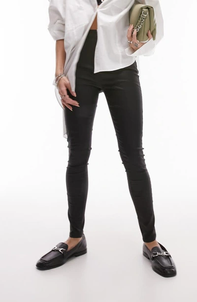 Shop Topshop Joni Skinny Jeans In Black