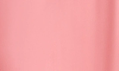 Steve Madden Lisa Stretch Satin Charmeuse Midi Dress In Spring Rose