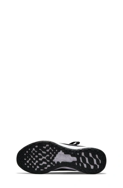 Shop Nike Revolution 6 Flyease Running Shoe In Black/ White/ Smoke Grey