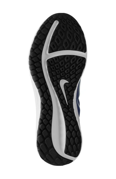 Shop Nike Downshifter 13 Running Shoe In Navy/ Platinum/ Black/ White