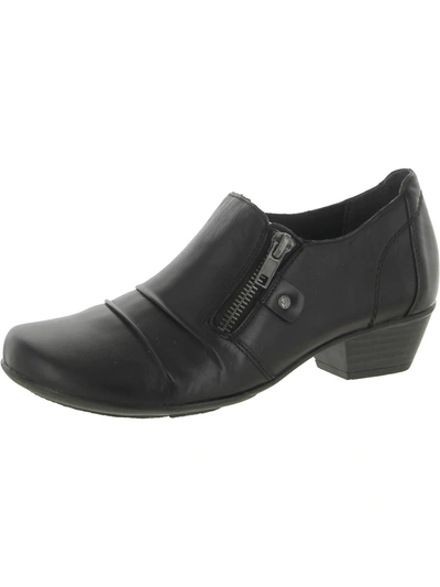 Shop Remonte Schwarz Womens Leather Comfort Shooties In Black