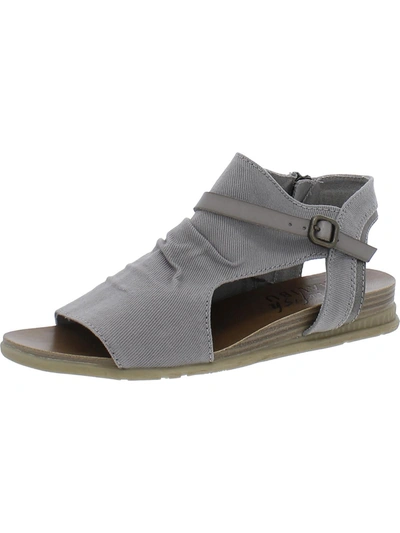 Shop Blowfish Womens Open Toe Dressy Slingback Sandals In Grey