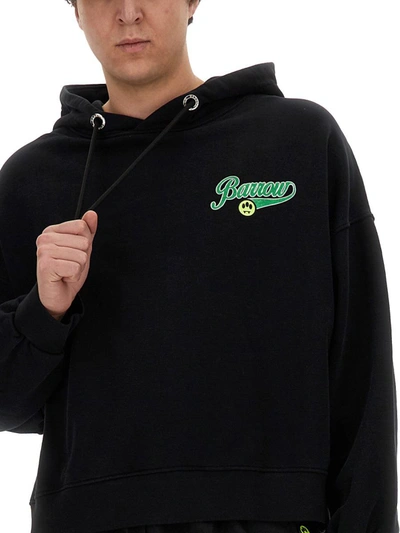 Shop Barrow Sweatshirt With Logo Unisex In Black