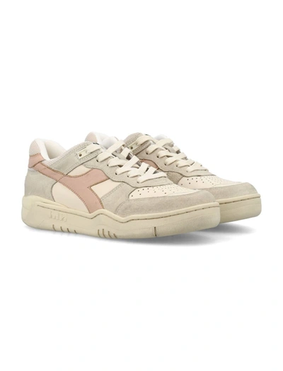 Shop Diadora B.560 Pigskin Used Sneakers In Beige Leggero