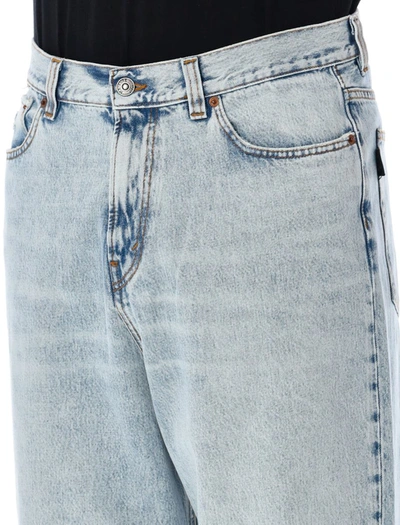 Shop Haikure Jo Baggy Jeans In Stromboli Blu