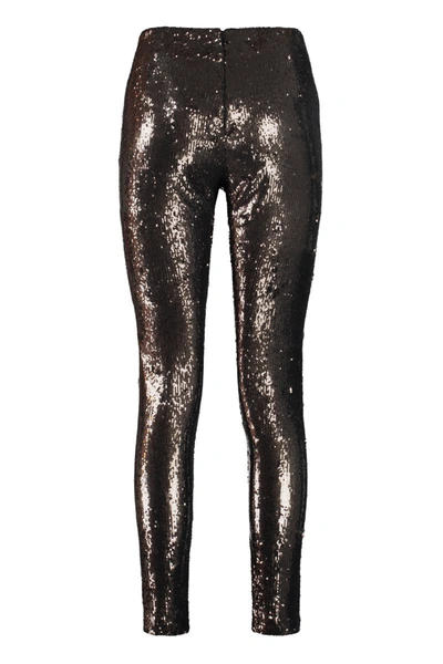 Shop Genny Sequin Leggings In Bronze
