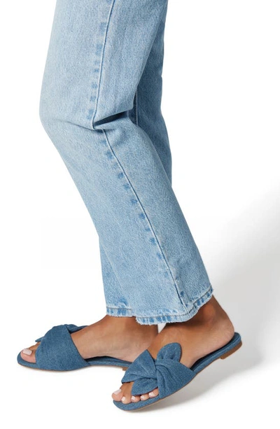 Shop Katy Perry The Halie Bow Sandal In Blue Denim