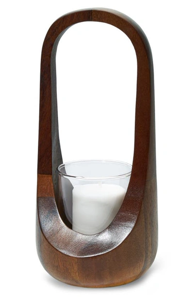 Nambe Classic Lantern In Brown