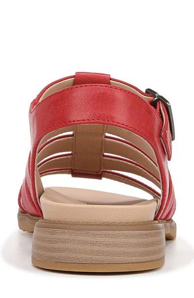 Shop Dr. Scholl's A Ok Gladiator Sandal In Red