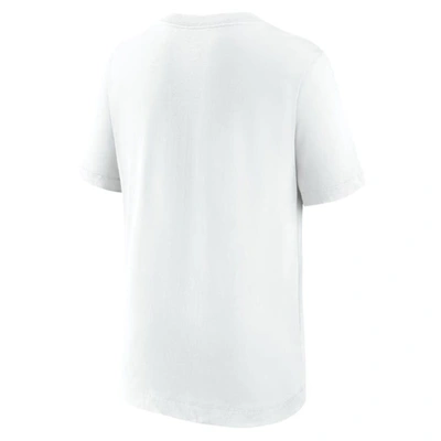 Shop Nike Youth  White Paris Saint-germain Boxy Character T-shirt