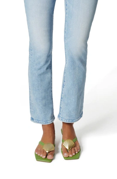 Katy Perry The Camie Shell Flip Flop In Jade Green