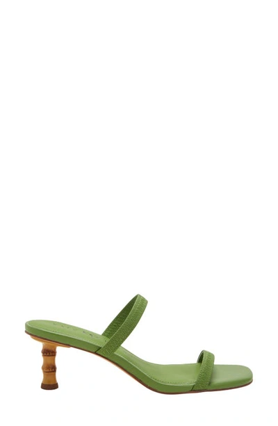 Shop Katy Perry The Leilei Stretch Sandal In Jade Green