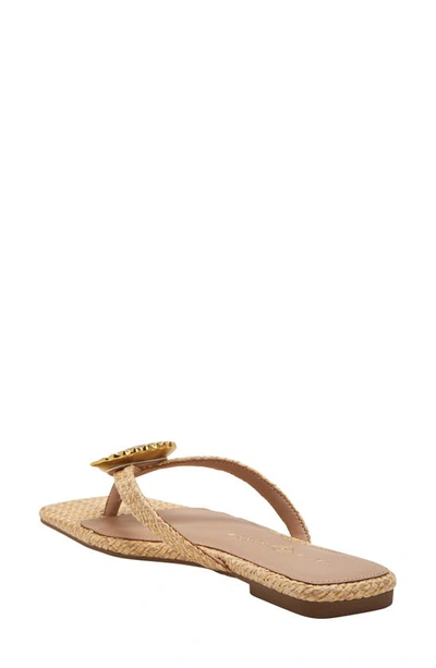Katy Perry The Camie Shell Flip Flop In Natural