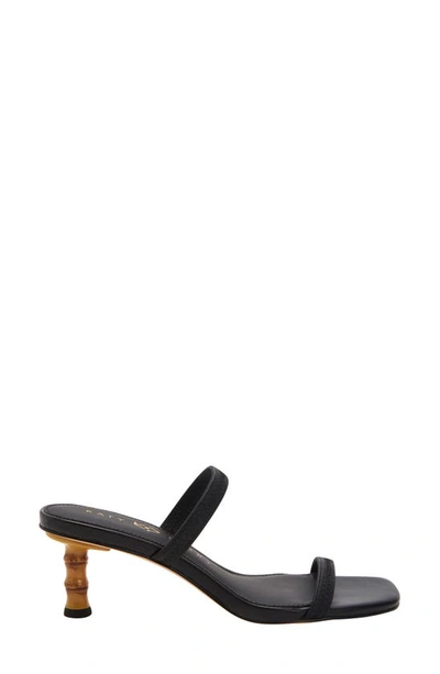 Shop Katy Perry The Leilei Stretch Sandal In Black