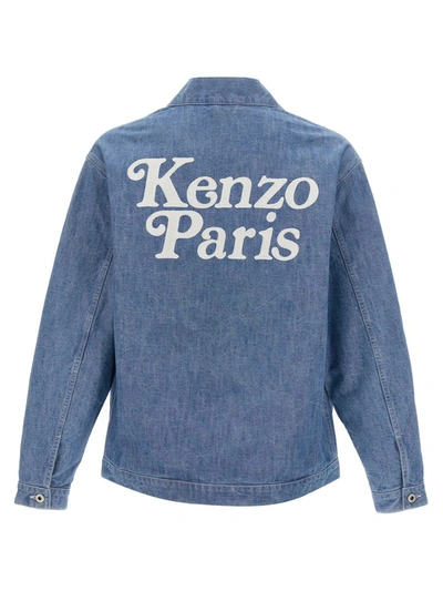 Shop Kenzo ' By Verdy' Kimono In Blue