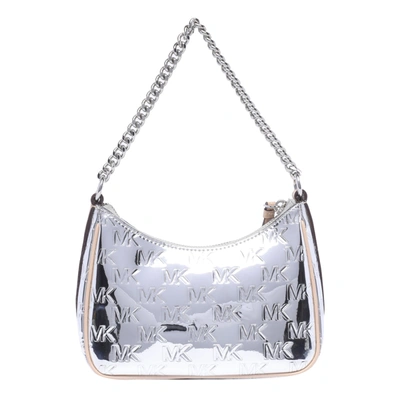 Shop Michael Michael Kors Bags In Silver