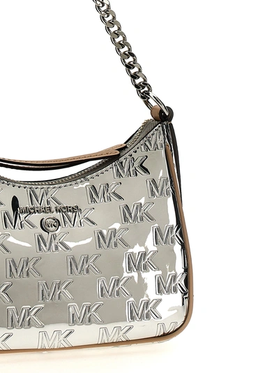 Shop Michael Michael Kors Bags In Silver