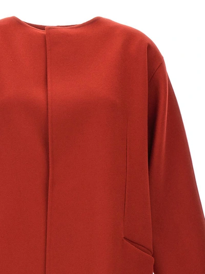 Shop The Row 'priske' Coat In Red
