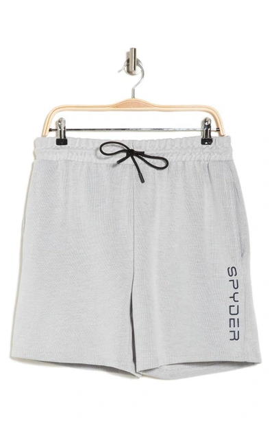 Shop Spyder Jam Pajama Shorts In Gray Melange
