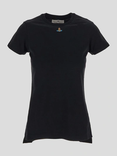 Shop Vivienne Westwood T-shirt In Black