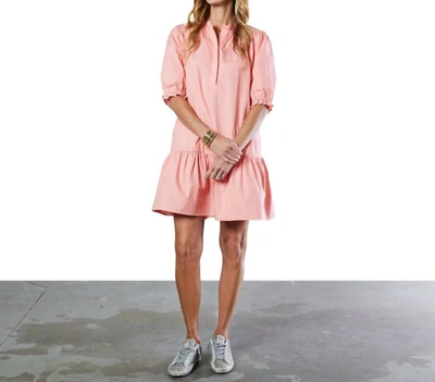 Shop Caryn Lawn Clare Dress In Peach In Pink