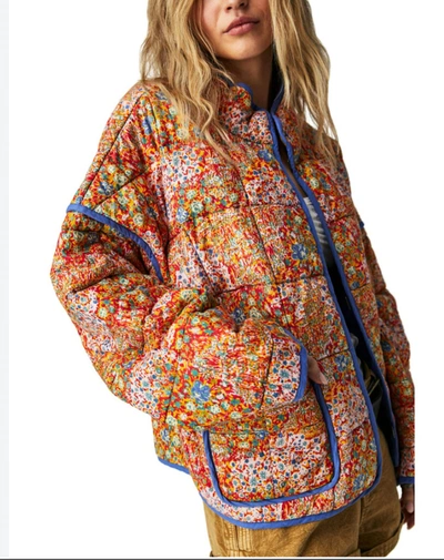 Shop Free People Chloe Jacket In Candy Combo In Multi