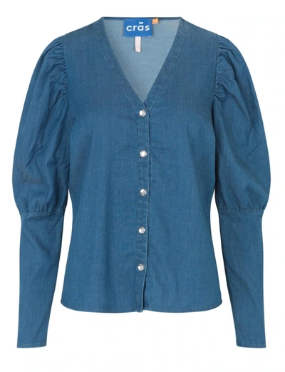 Cras Enya Shirt In Denim In Multi