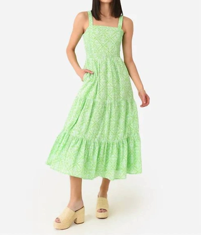 Shop Banjanan Regina Dress In Green