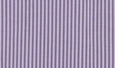 Shop Madewell The Layton Stripe Slipdress In Whisper Violet