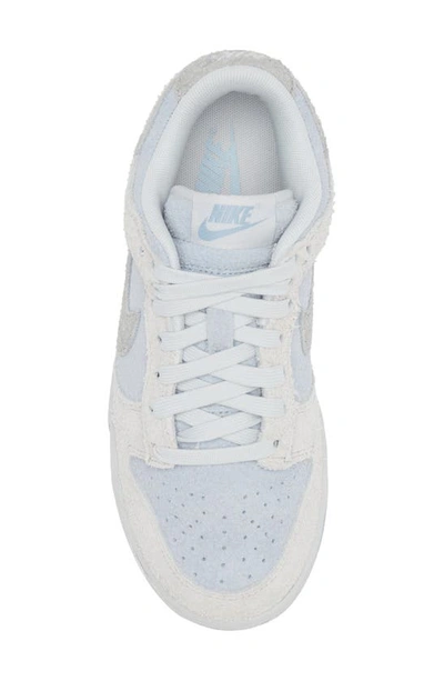 Shop Nike Dunk Low Basketball Sneaker In Photon Dust/ Smoke Grey/ Blue