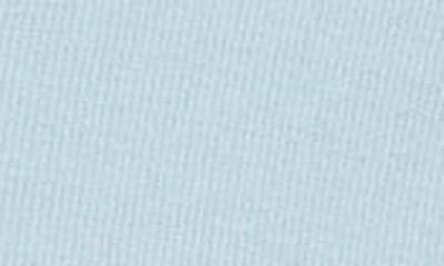 Shop Thom Browne 4-bar Blouson Zip-up Cotton Knit Hoodie In Light Blue
