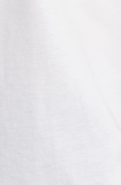 Shop Nation Ltd Fable Short Sleeve Turtleneck T-shirt In White