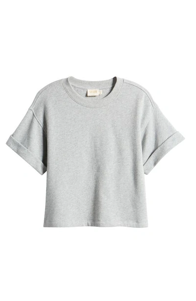 Shop Nation Ltd Bane Sweatshirt T-shirt In Heather Grey