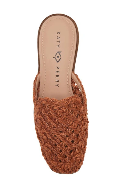 Shop Katy Perry The Woven Mule In Ginger Biscuit